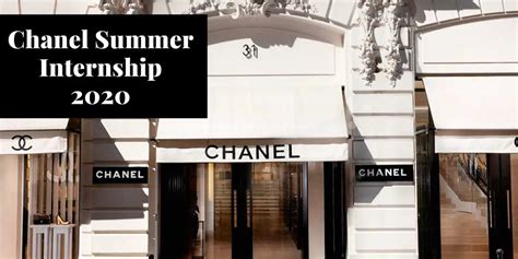 chanel internship summer 2024